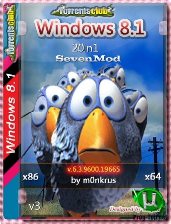 Windows 8.1 -20in1- SevenMod v3 (AIO) (x86-x64) by mOnkrus
