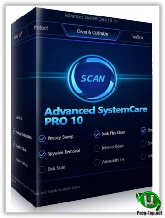 Advanced SystemCare Pro с ключем 14.6.0.307 (акция Comss)