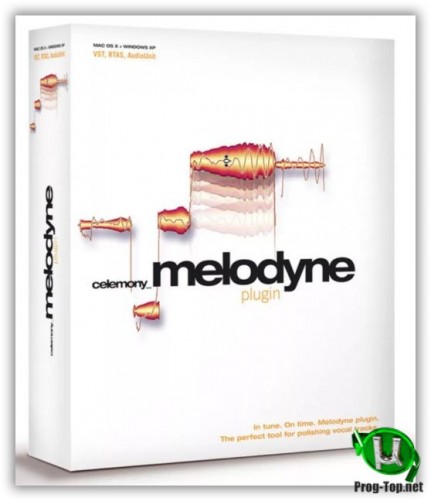 Celemony - Melodyne Studio обработка звука 5 Studio v5.0.0.048 STANDALONE, VST3, RTAS, AAX (x64) Repack by RET