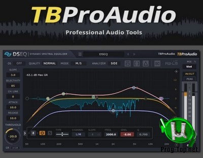 Динамический процессор - TBProAudio - DSEQ 2.0.0 VST, VST3, RTAS, AAX (x86/x64)
