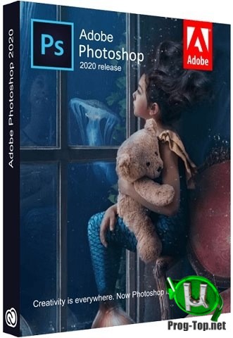 Adobe Photoshop редактор изображений 2020 21.2.4.323 RePack by PooShock